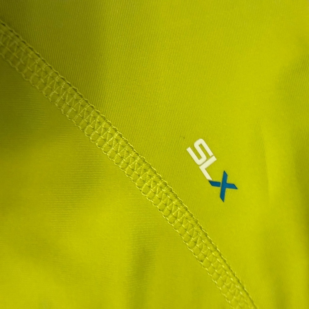 Salt Life SLX UPF 50 Men XL Neon Yellow Long Sleeve Fishing Rash Guard - Picture 2 of 9